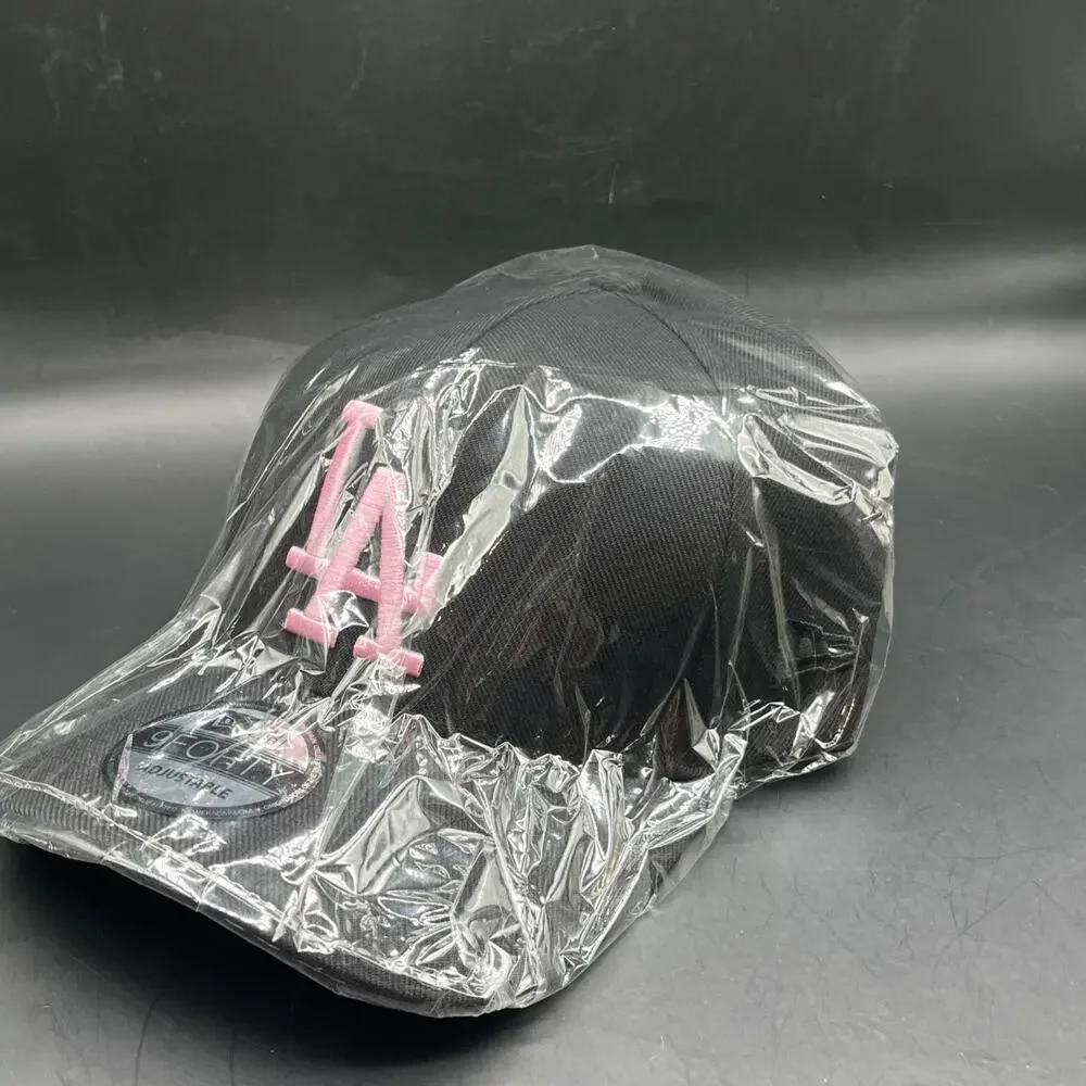 Black Los Angeles Dodgers 9FORTY Snapback Baseball Hat LA 100th Annivers NEW ERA